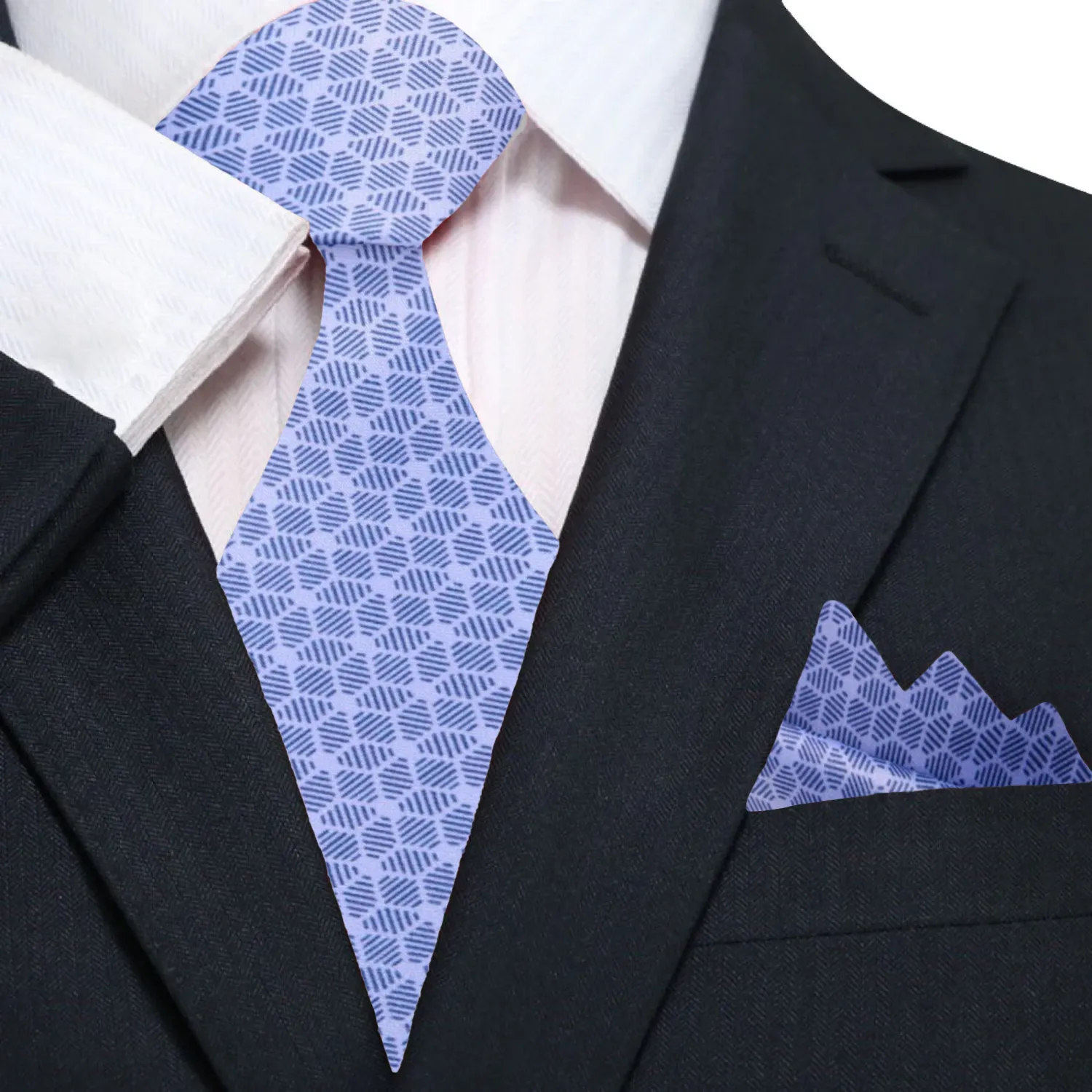 3D Cubes Necktie