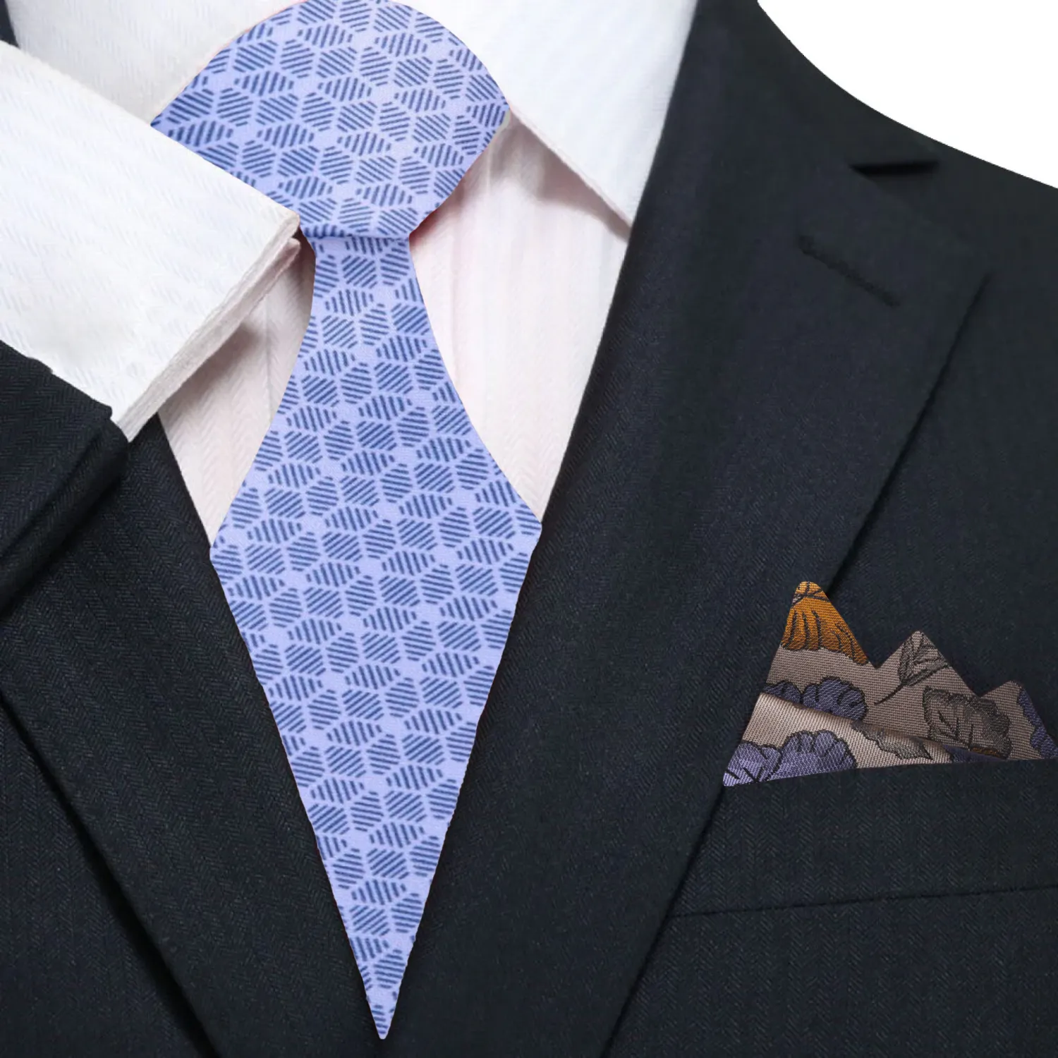 3D Cubes Necktie