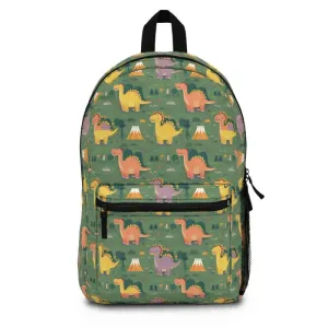 Adorable & Durable Cute Dinosaurs Polyester Backpack