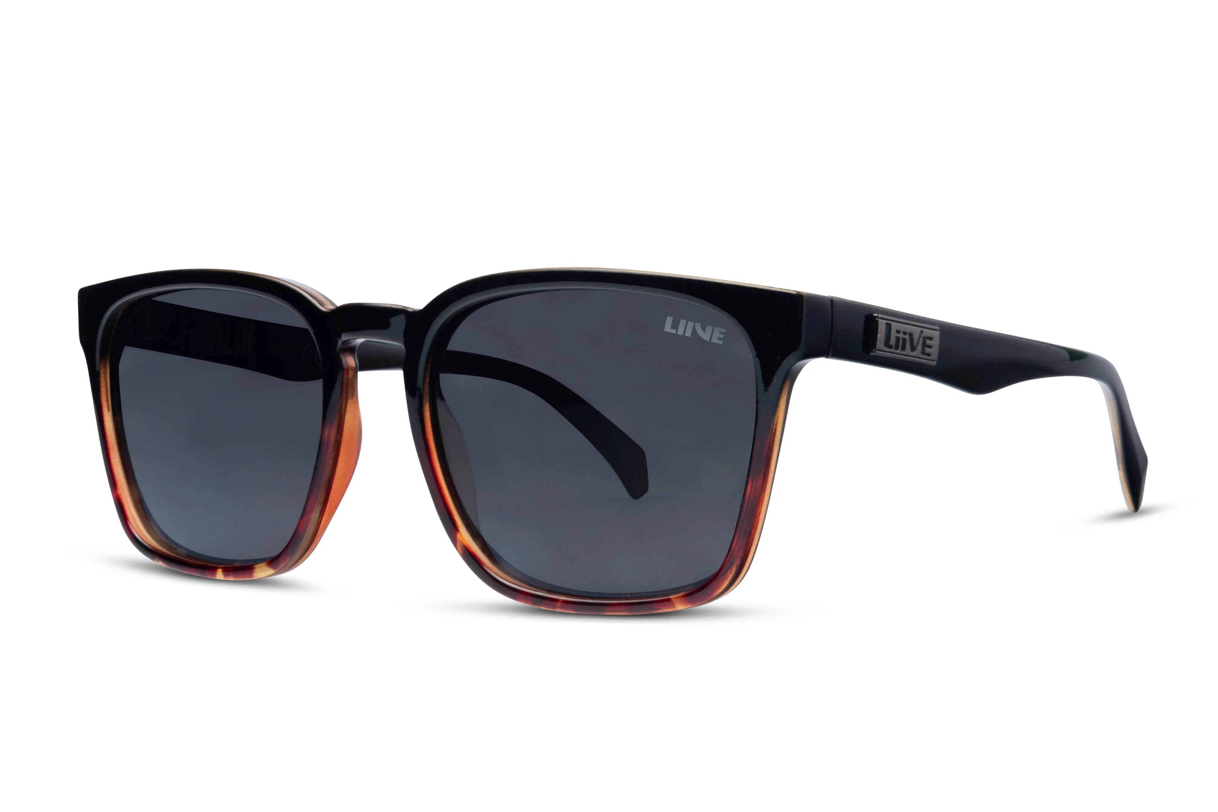 Alik - Polarised Black Gold Tortoise