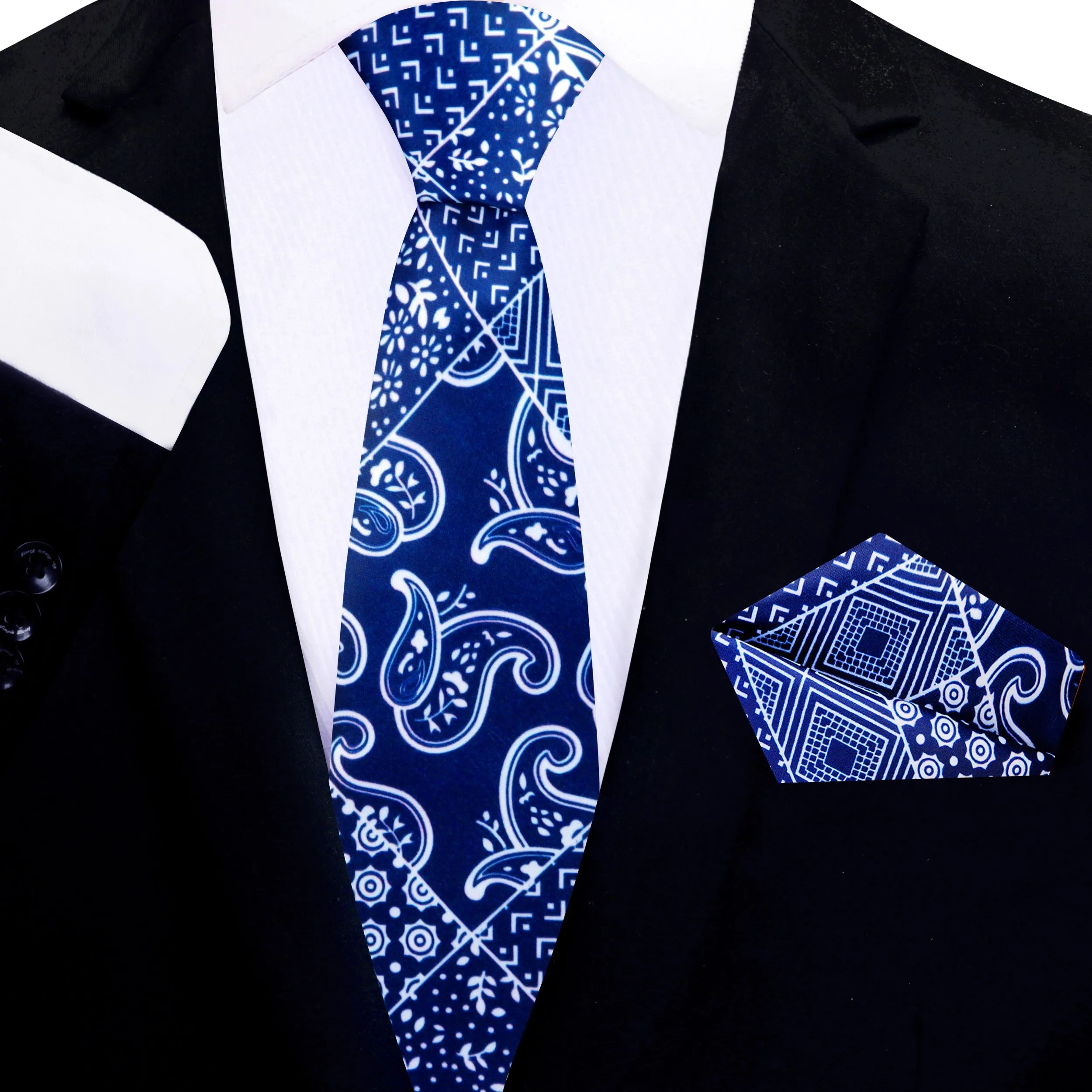 Bandana Patchwork Necktie