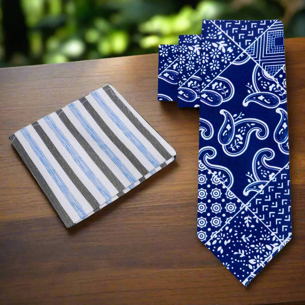 Bandana Patchwork Necktie