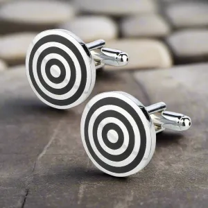 Bulls Eye Cuff-links