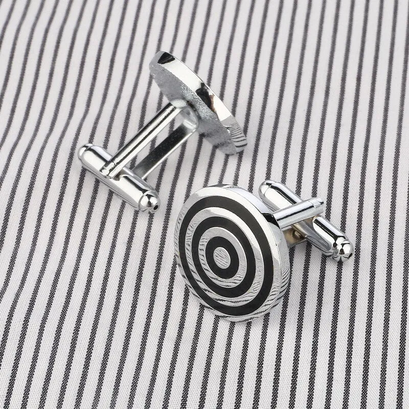 Bulls Eye Cuff-links