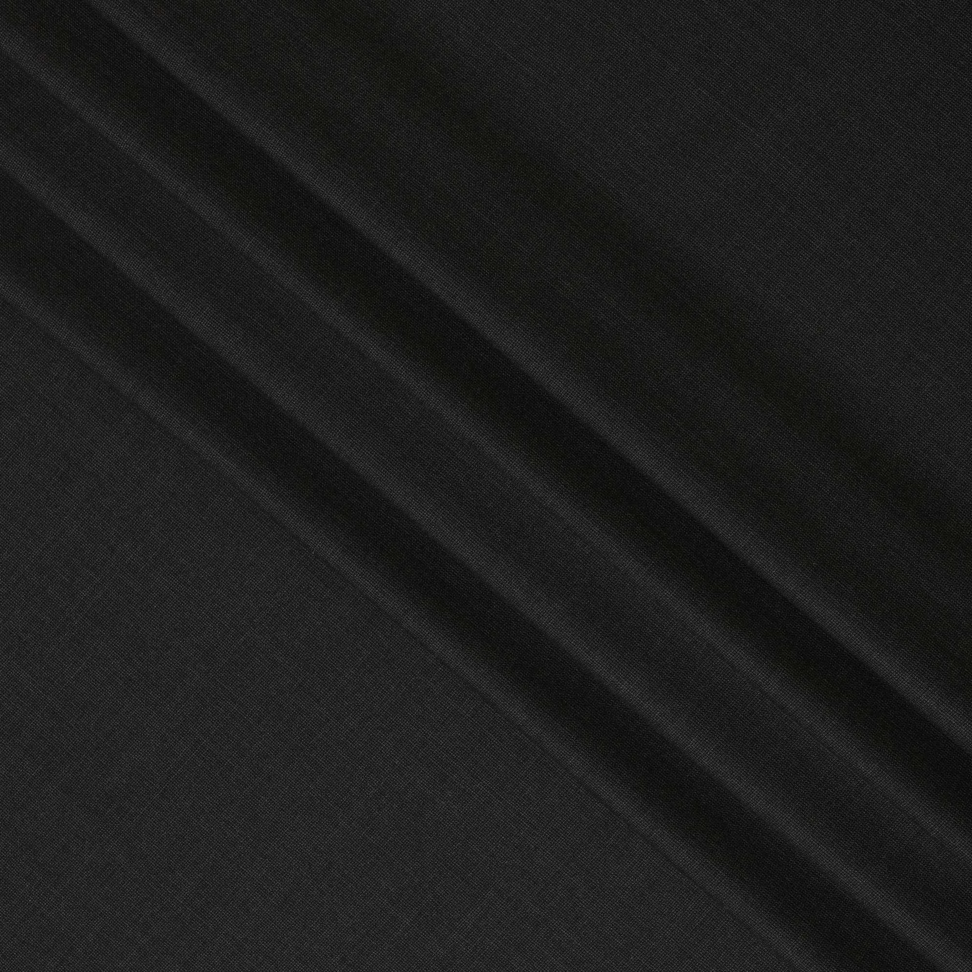 Charcoal Black Super 150's Italian all Wool Suiting Fabric – 3.5 Meters, 150 cm Width, Made in Italy-D20545