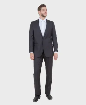 Dark Grey One Button Slim Fit Suit