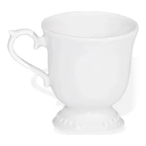 Furtino England Ultima 10cl (3.5oz) White Porcelain Expresso Cup, Pack of 6