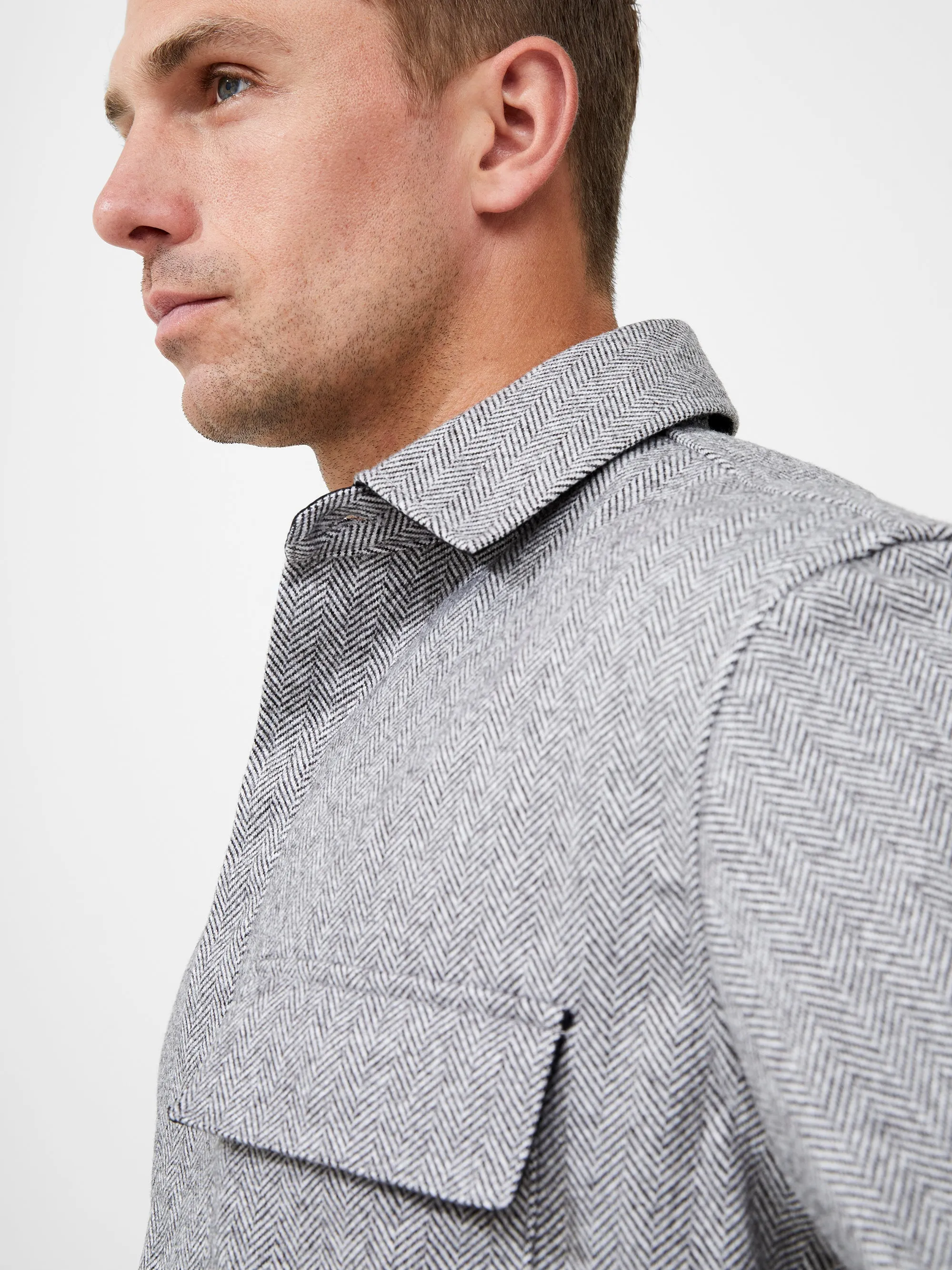 Herringbone Long Sleeve Shirt