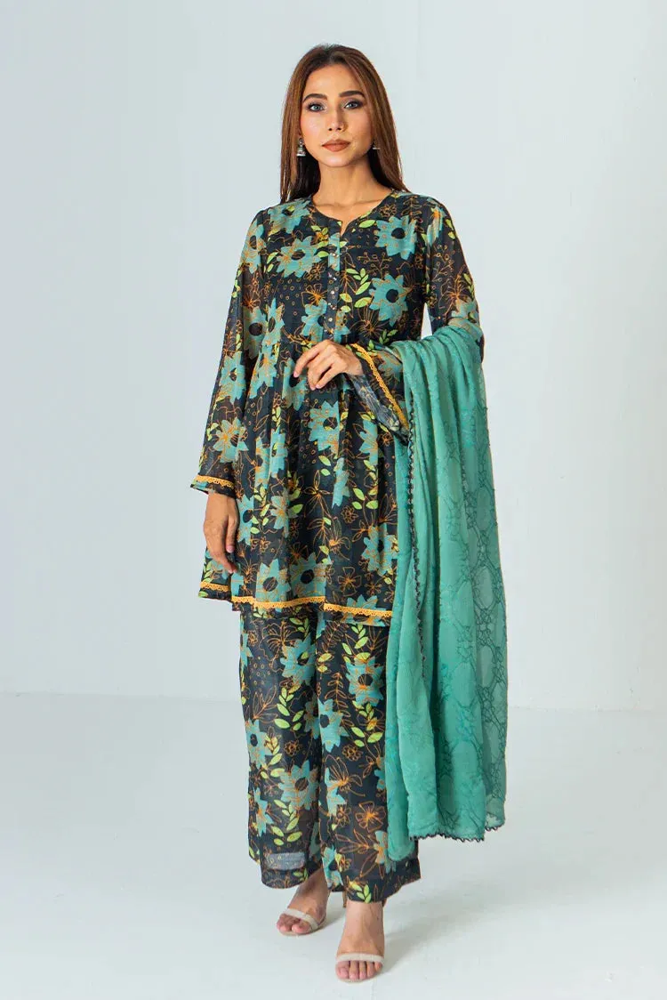 Mahnoor Ejaz - Noor Unstitch Printed Collection - ME-SPC-009