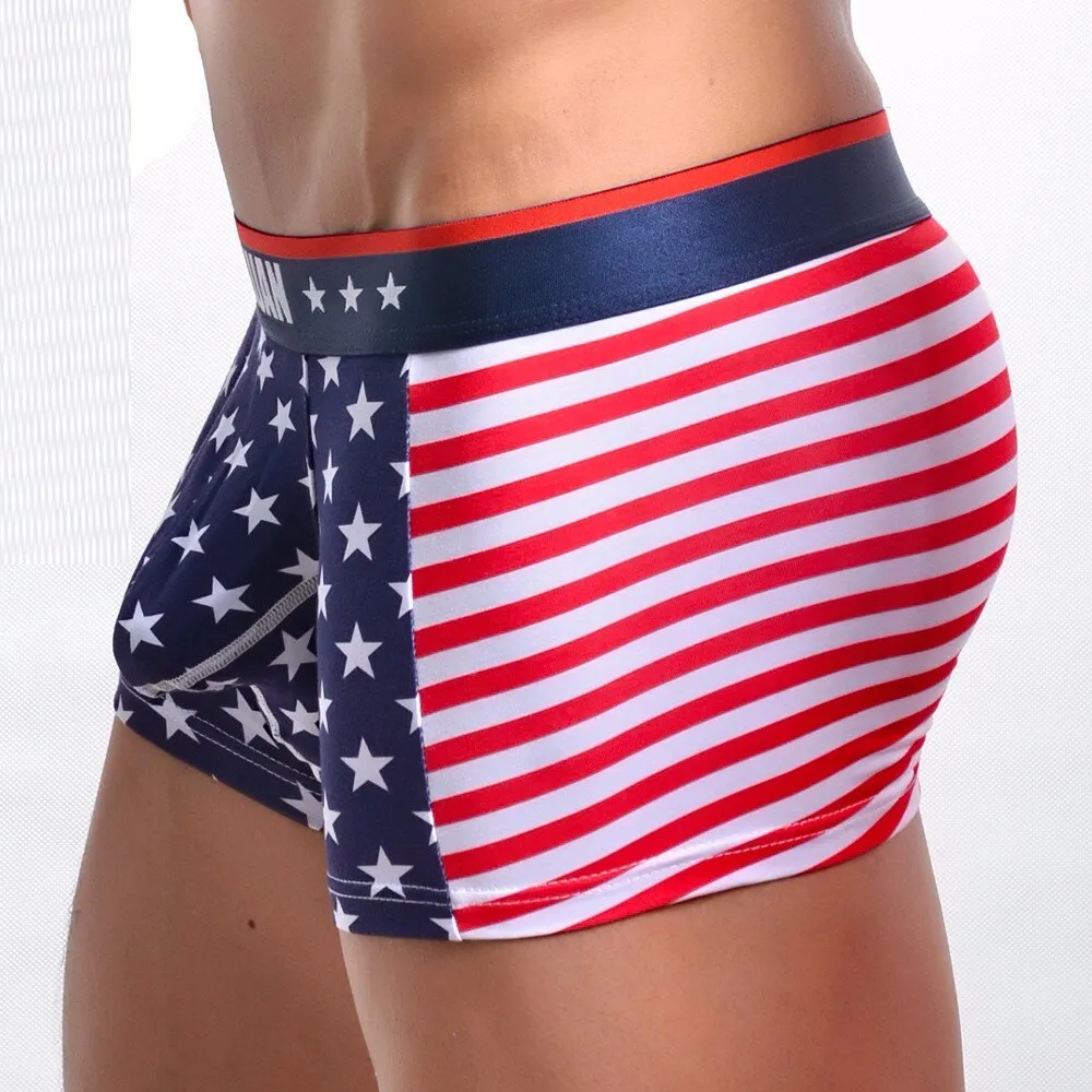 Men's American Flag Boxer Brief