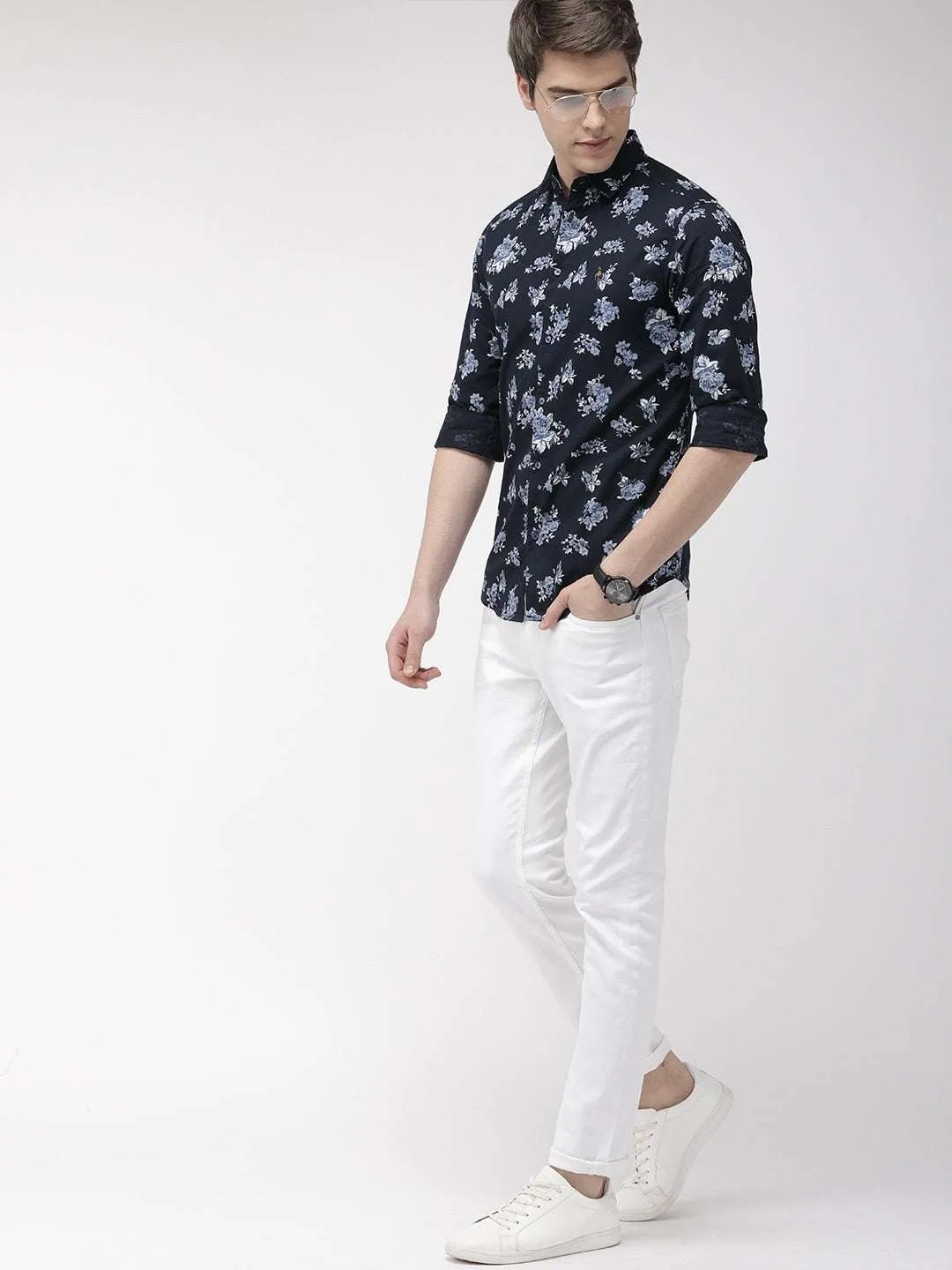 Men's Floral Casual Shirt