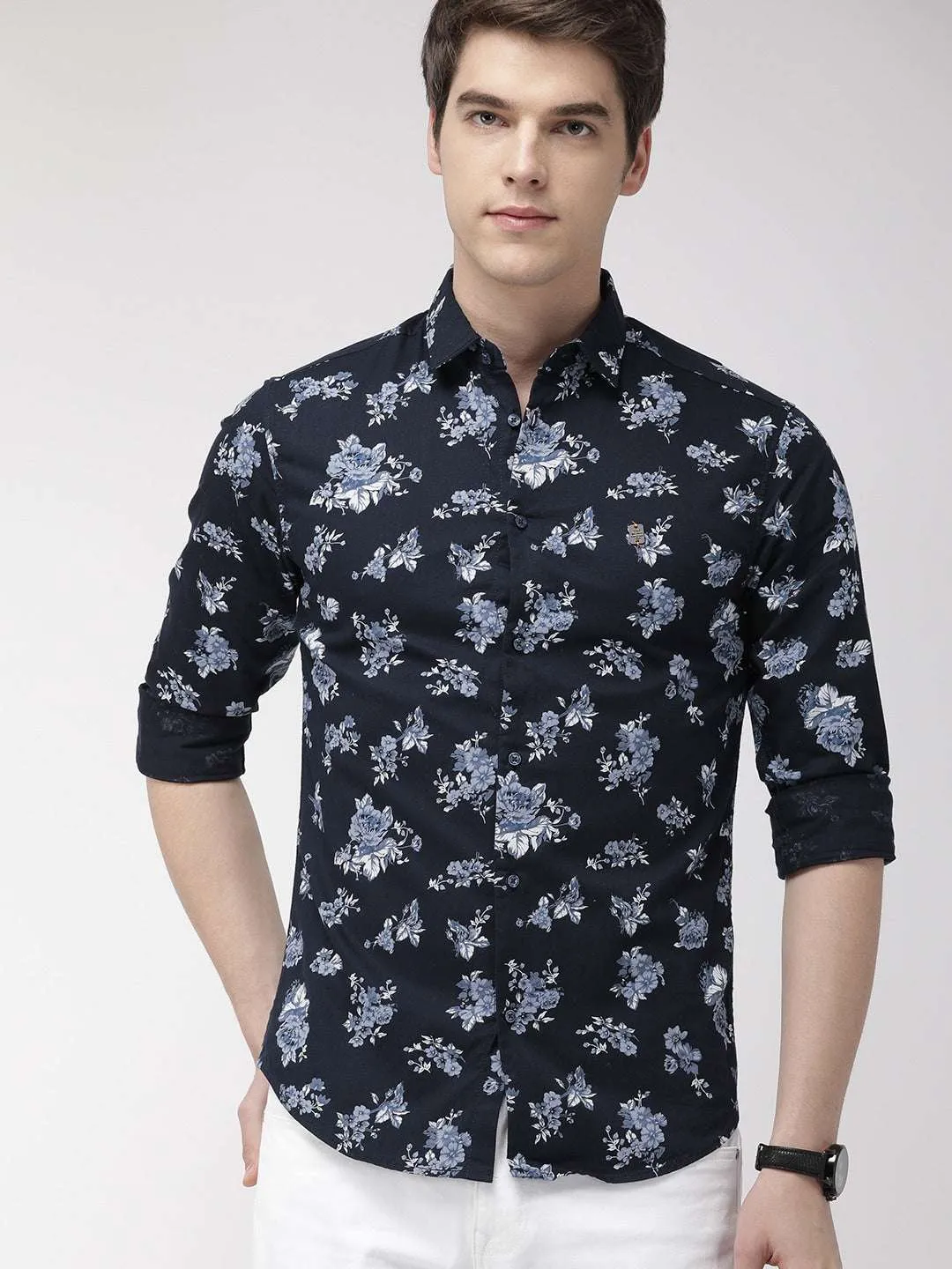 Men's Floral Casual Shirt