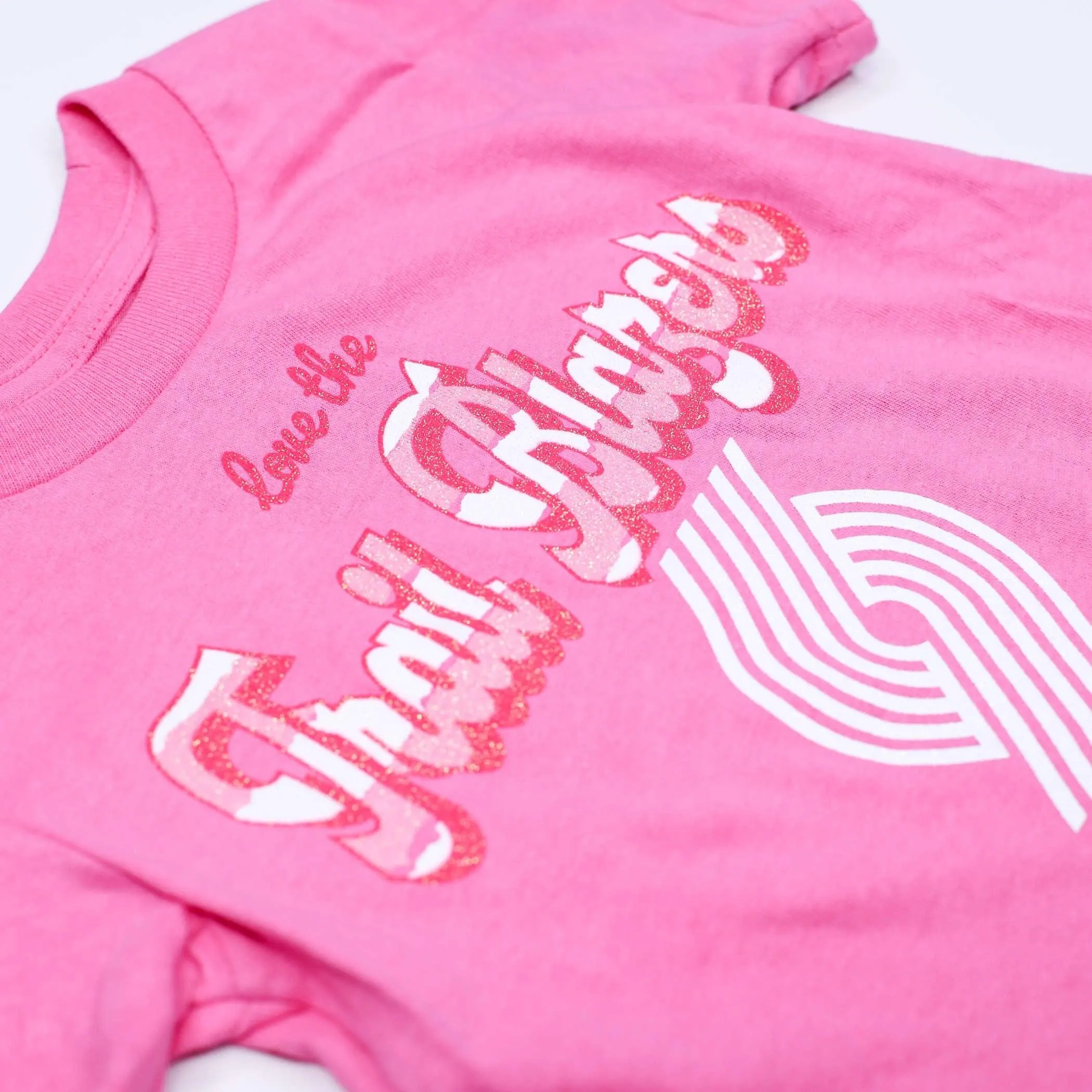 Portland Trail Blazers Toddler Sporty Stripes Tee