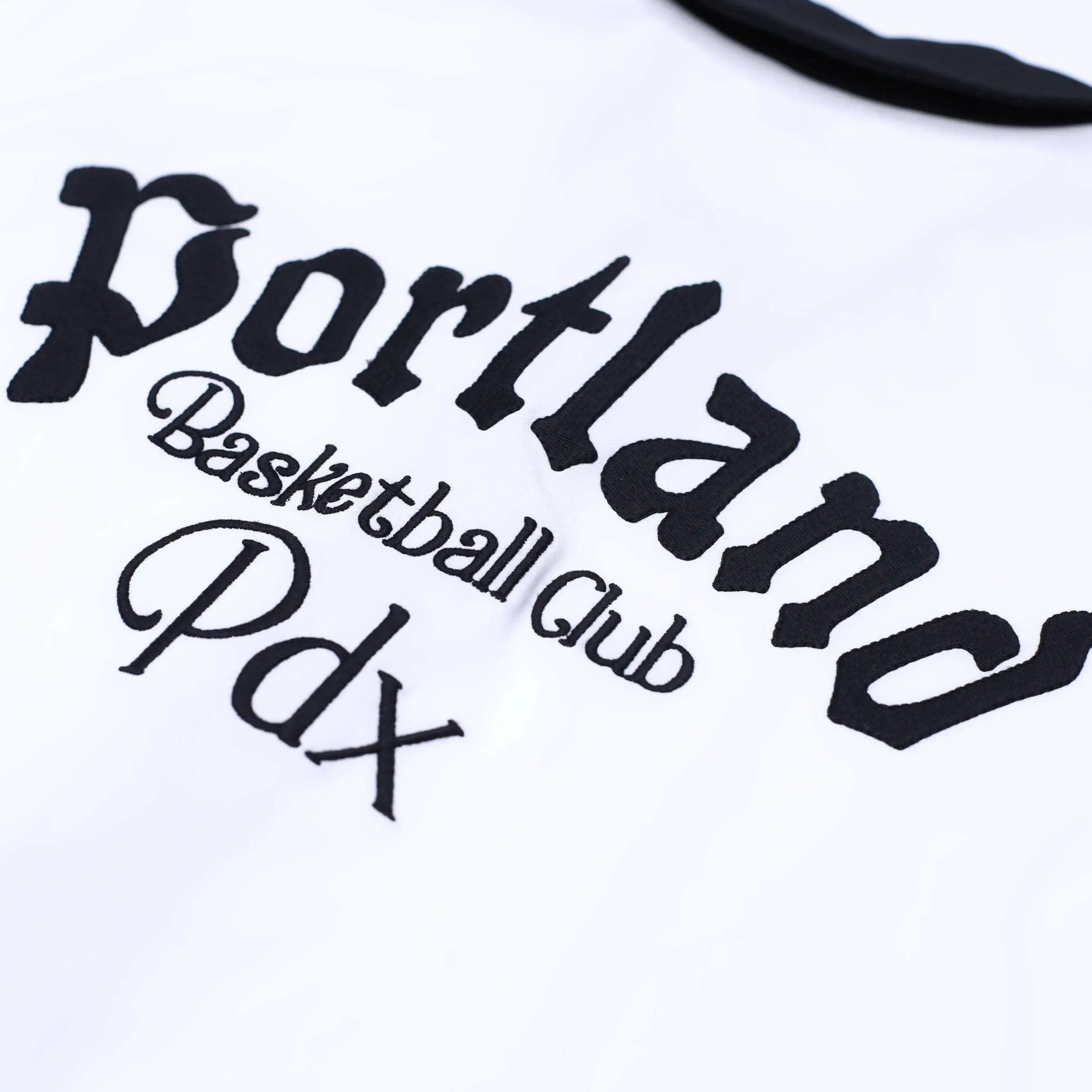 Portland Trail Blazers Wild Collective White Bowling Shirt