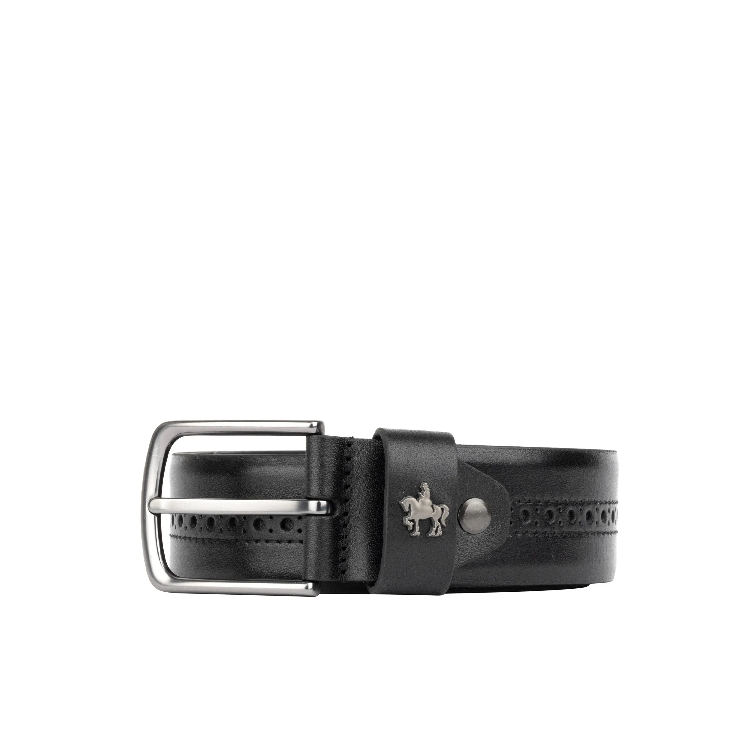 Scott - Black Hi-Shine - Men's Belts