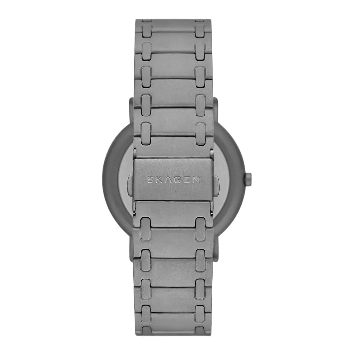 Skagen Signatur Men's Gray Dial Gray Stainless Steel Band Analog Quartz Three-Hand Watch - SKW6913