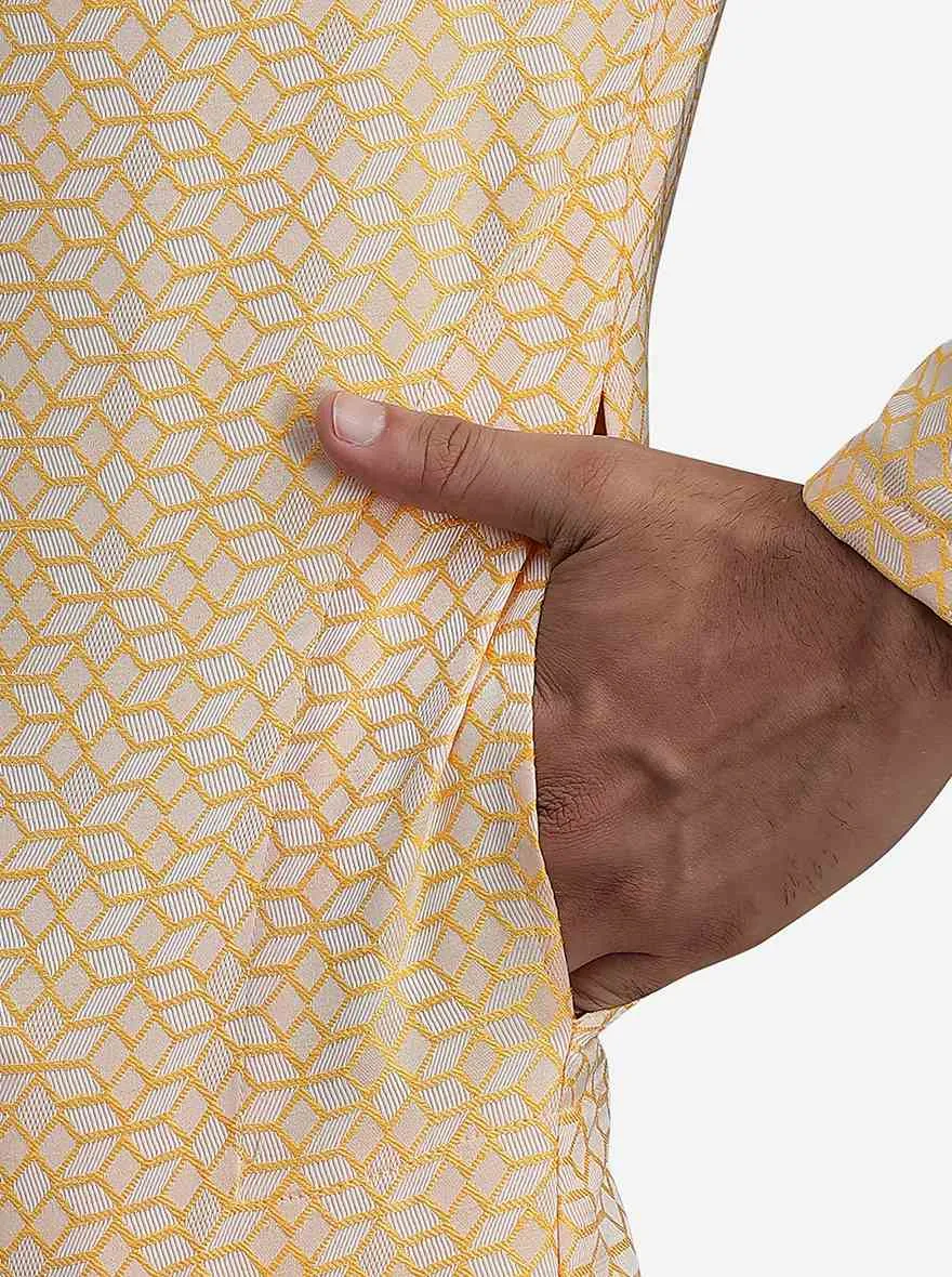 Sorbat Yellow Kurta for Men