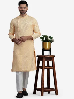 Sorbat Yellow Kurta for Men