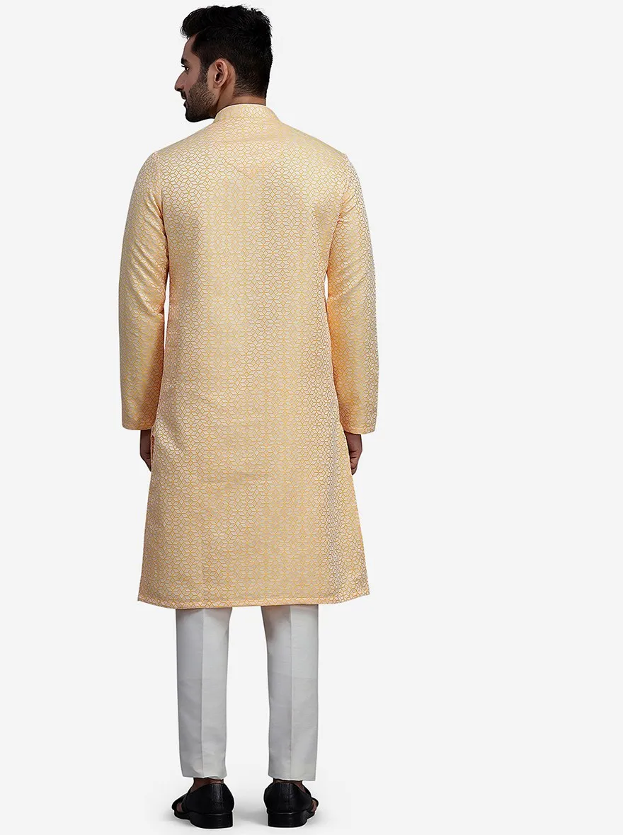 Sorbat Yellow Kurta for Men