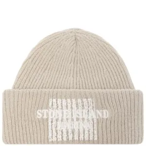 Stone Island Marina Wool Rib Beanie