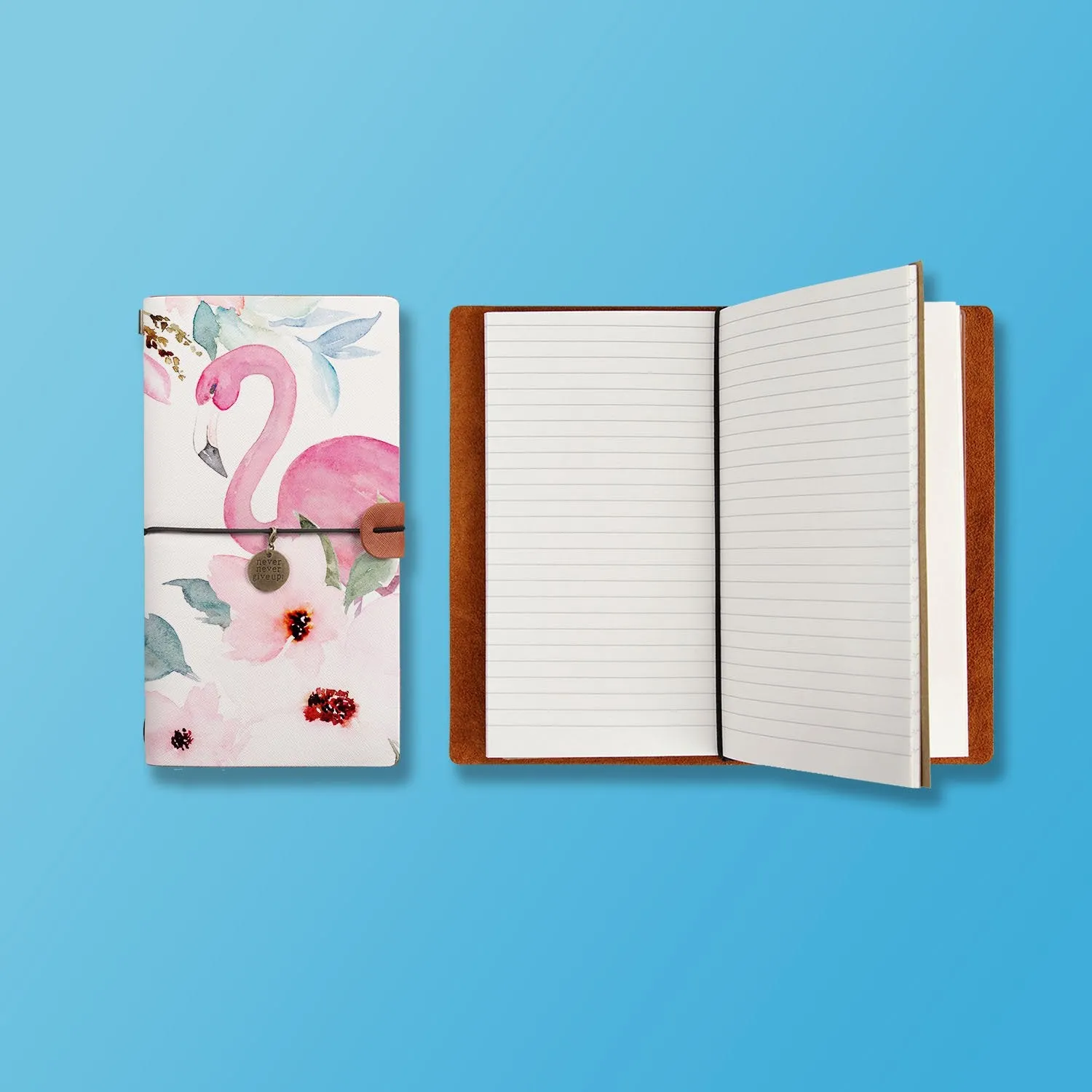 Traveler's Notebook - Flamingo