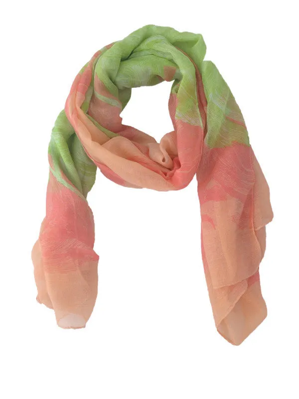 Watercolour scarf