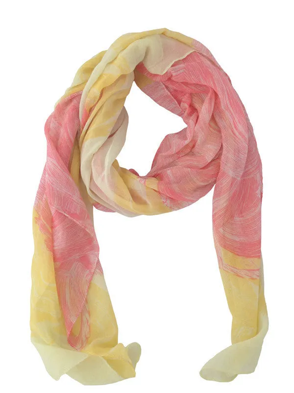 Watercolour scarf